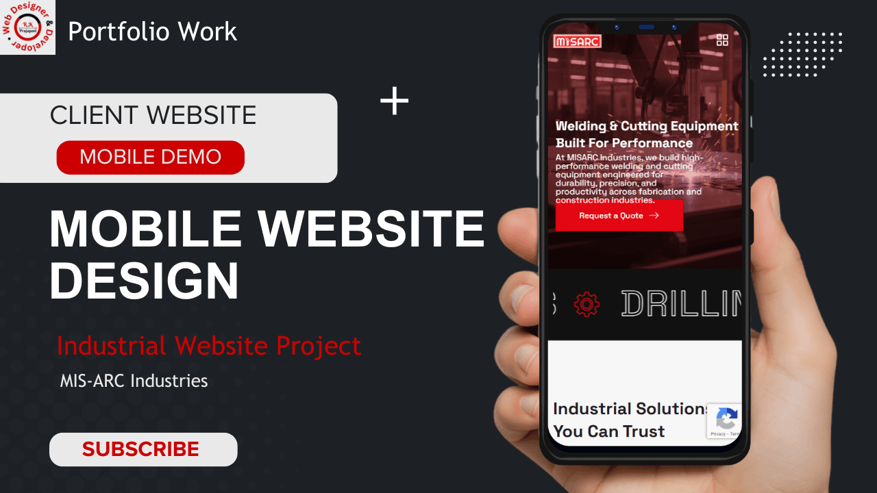 MIS-ARC Industries – Industrial Welding & Metal Cutting Solutions Website